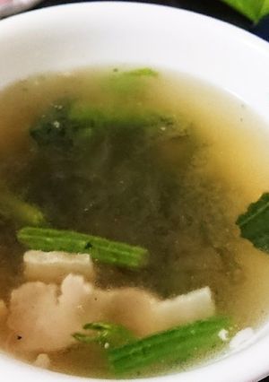 ベーコンとほうれん草のコンソメスープ-レシピのメイン写真