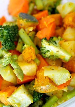 野菜のコンソメ バジル蒸し-レシピのメイン写真