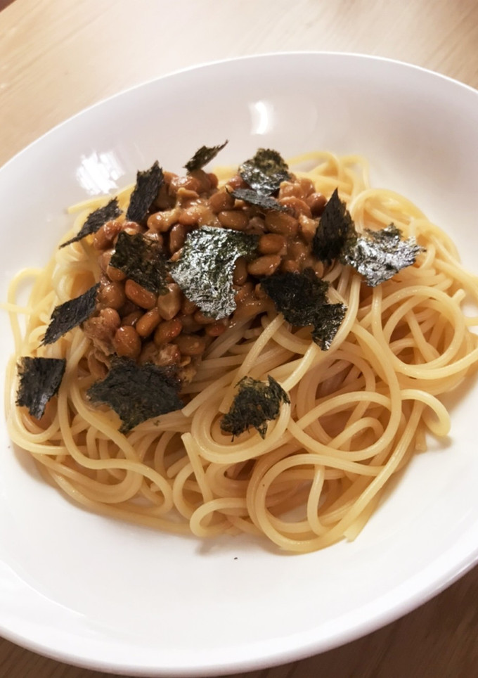 簡単☆納豆和風パスタ-レシピのメイン写真