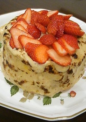 イチゴのしっとりデコレーションケーキ-レシピのメイン写真