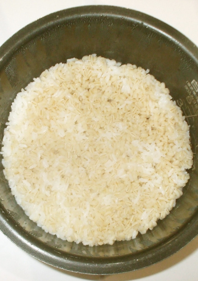 もち麦ご飯♪簡単炊飯器で50%もち麦-レシピのメイン写真