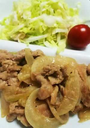 簡単☆豚こまの和ドレオイスター炒め。-レシピのメイン写真
