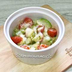 A picture of レンジで簡単アボトマチーズのバジルソース.