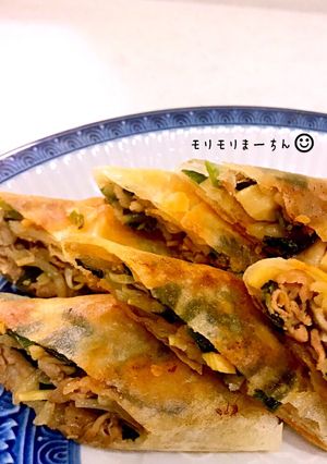 豚肉と野菜たっぷりしっかり味春巻き-レシピのメイン写真