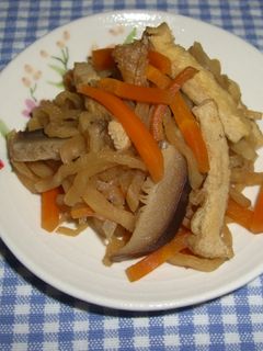 切干大根の煮物-レシピのメイン写真