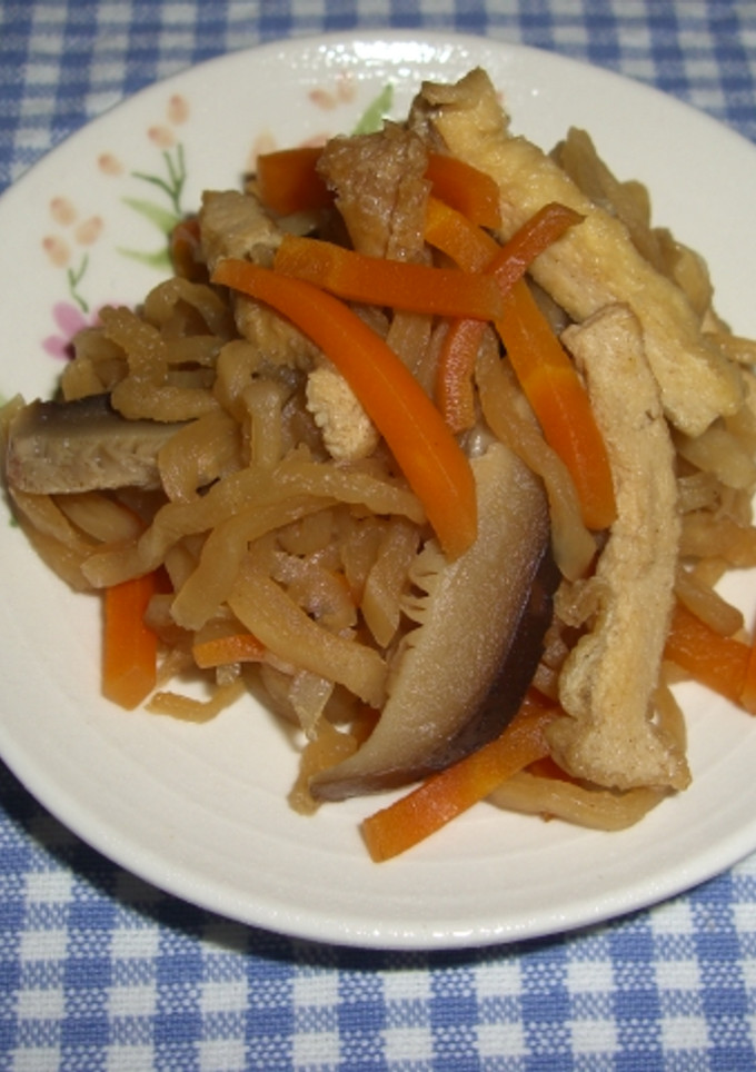 切干大根の煮物-レシピのメイン写真