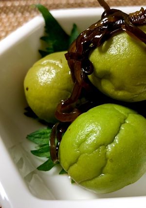 3日漬けるだけ 簡単 青梅の昆布漬け-レシピのメイン写真