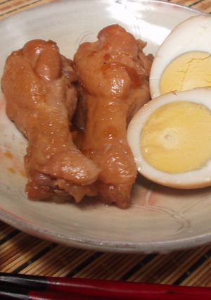 鶏のマーマレード煮With味付け玉子☆-レシピのメイン写真