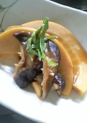 バター香る☆たけのこ煮-レシピのメイン写真