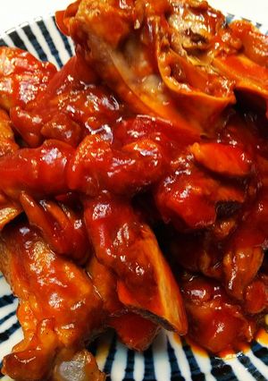 簡単美味・豚排骨のハニーケチャップ焼き-レシピのメイン写真