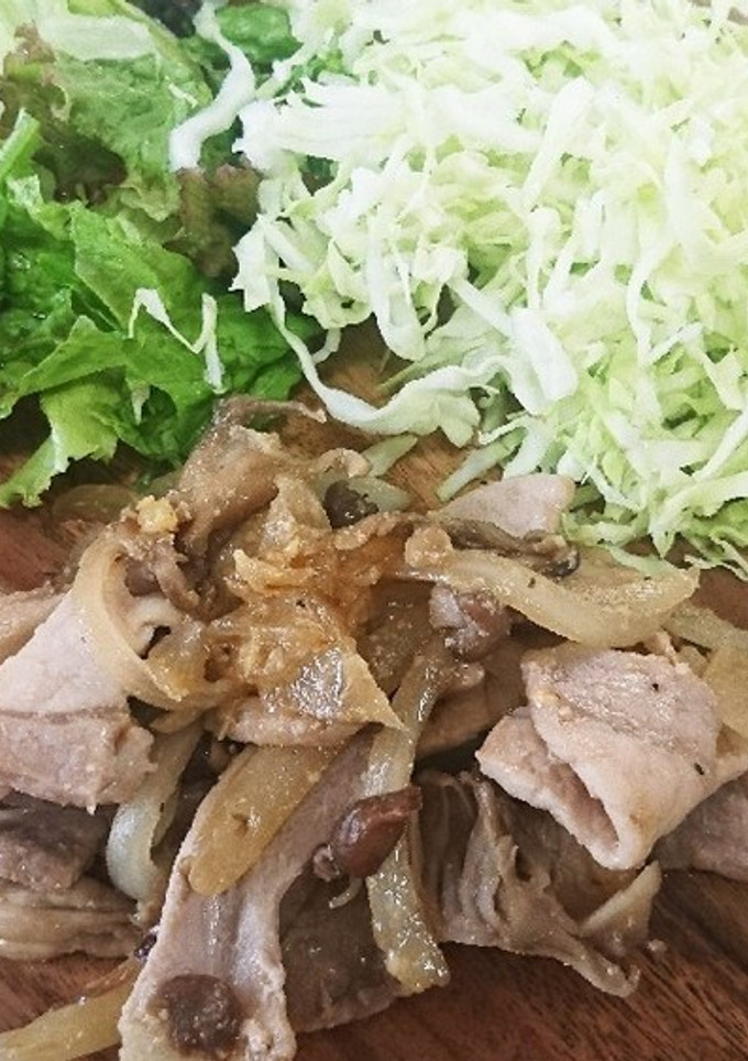 簡単豚肉のみそ生姜焼き-レシピのメイン写真