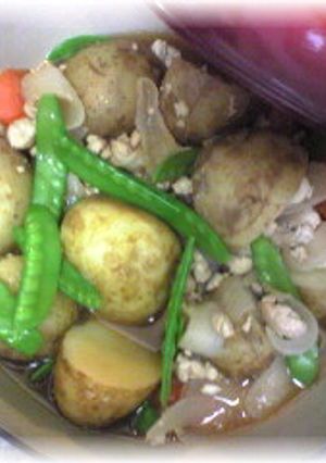 鶏でも美味しい～新じゃがで肉じゃが♪-レシピのメイン写真