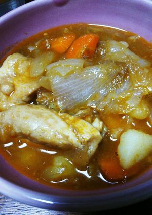 簡単‼美味しい鶏肉の赤ワイン煮-レシピのメイン写真