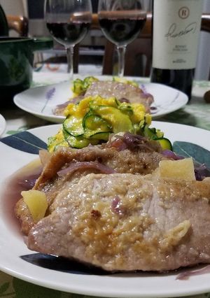 覚書　紫キャベツと林檎、豚肉の煮込み-レシピのメイン写真