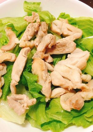 鶏肉サラダ-レシピのメイン写真