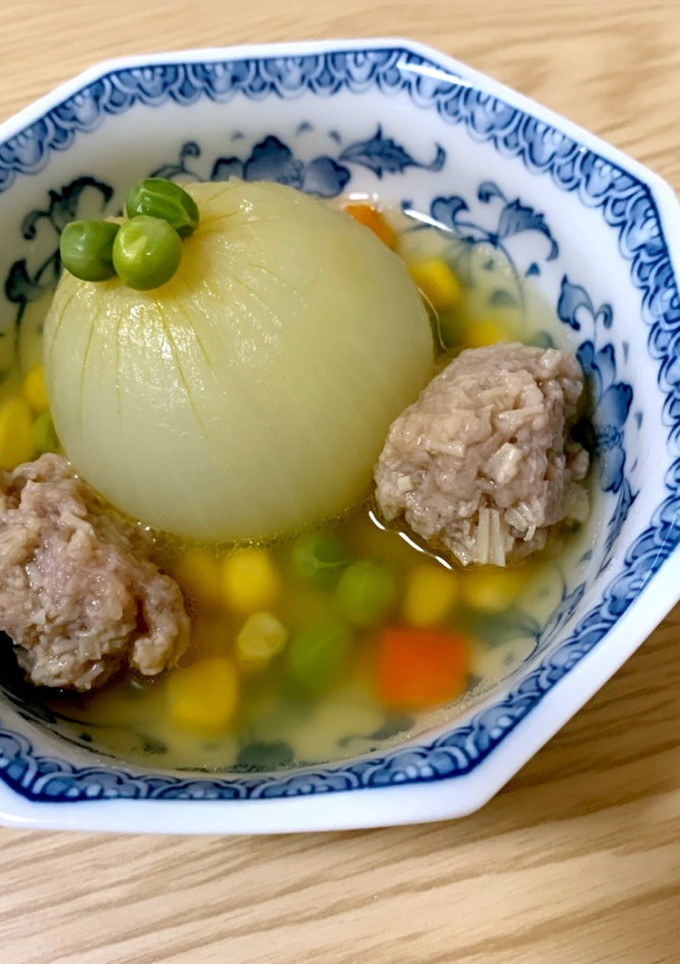 玉ねぎと肉だんごのポトフ-レシピのメイン写真