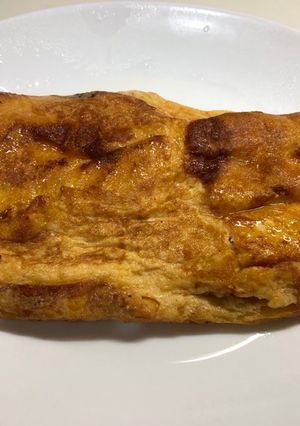 辛子明太子チーズマヨのメレンゲ卵焼き-レシピのメイン写真