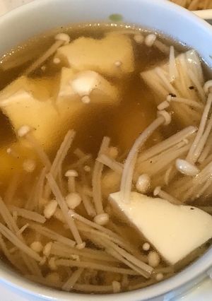 えのきと豆腐の中華スープ-レシピのメイン写真