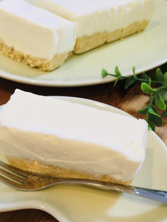 水切りヨーグルトで爽やかレアチーズケーキ-レシピのメイン写真
