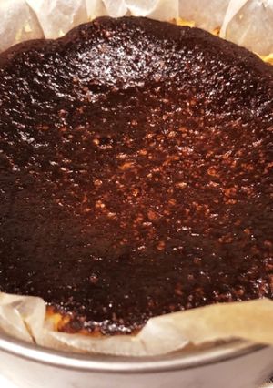 水切りヨーグルトでバスク風チーズケーキ-レシピのメイン写真