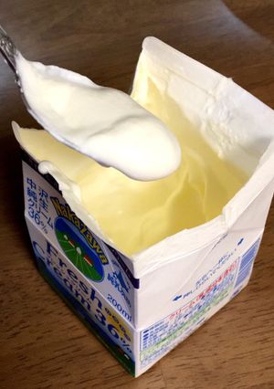 泡立て器なし！ 少量生クリームでホイップ-レシピのメイン写真
