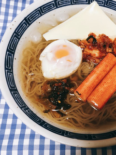 ふるる冷麺でたんぱく質☺️ゲット!-レシピのメイン写真