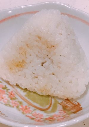 こんぶ茶がいい塩梅！甘い、あんこおにぎり-レシピのメイン写真