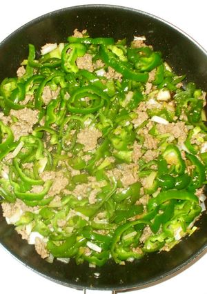 ひき肉チンジャオロースー♪簡単-レシピのメイン写真