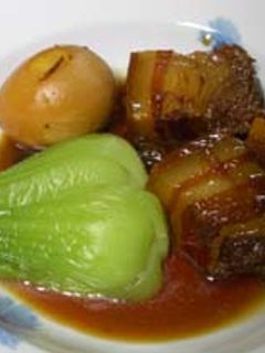 豚バラの梅酒煮2008-レシピのメイン写真