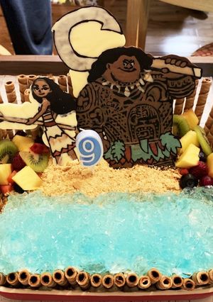 モアナのケーキ-レシピのメイン写真