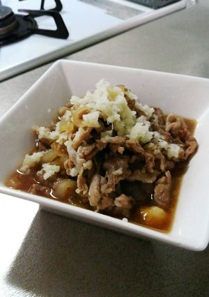 簡単!砂糖でお肉を炒める*豚こま煮*-レシピのメイン写真