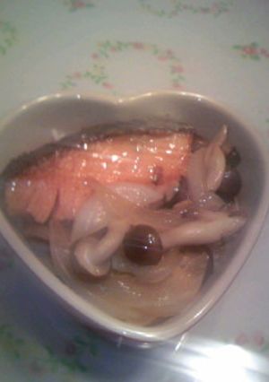 照り照り★鮭とキノコのミニ丼-レシピのメイン写真