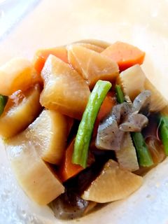 大根とこんにゃくの煮物-レシピのメイン写真