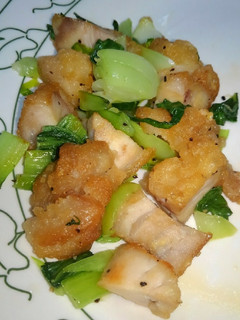 唐揚げとチンゲン菜の中華風-レシピのメイン写真