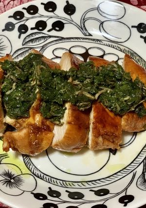 照り焼きチキン大葉ソースがけ-レシピのメイン写真