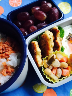 ナゲット弁当-レシピのメイン写真