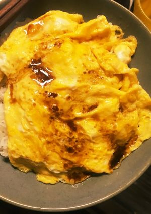 時短♡朝ごはんにも！薄焼き卵ご飯-レシピのメイン写真