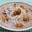 大根となめこのさっぱりらっきょう酢あえ