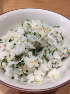 大葉としらすの混ぜご飯-レシピのメイン写真