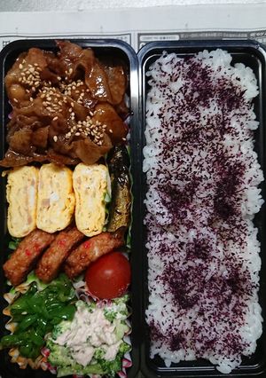 高校生男子弁当(^-^)24-レシピのメイン写真