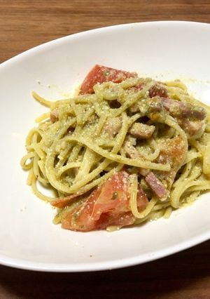 ジェノベーゼパスタ-レシピのメイン写真