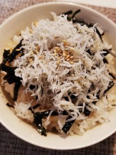 朝ごはんの定番♡しらす丼-レシピのメイン写真