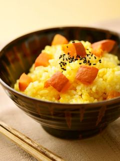 打木赤皮甘栗かぼちゃごはん-レシピのメイン写真