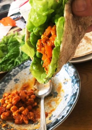 なんちゃってメキシカンタコス-レシピのメイン写真