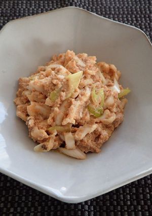 カワハギのとも和え-レシピのメイン写真