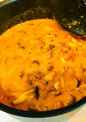 牛肉のトマトクリーム煮込み-レシピのメイン写真