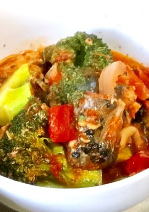 鯖缶のトマト煮-レシピのメイン写真