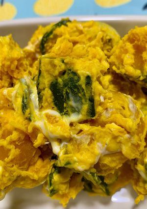 ホクホクかぼちゃのまろやかサラダ☆-レシピのメイン写真