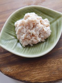 離乳中期☆鮭の白和え-レシピのメイン写真