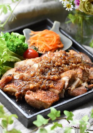 チキンソテーらっきょうソース☆-レシピのメイン写真